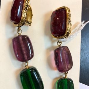 Chanel earrings. Clip-on.